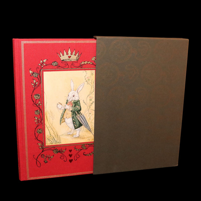 2019 Signed First Edition - Alice in Wonderland, Charles van Sandwyk Illustrator