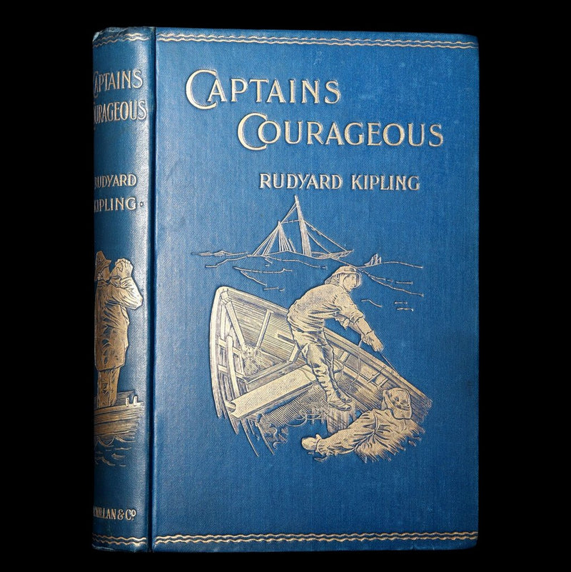 1897 Rare 1stED - Captains Courageous, Story of the Grand Banks by R. Kipling