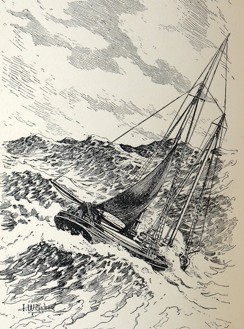 1897 Rare 1stED - Captains Courageous, Story of the Grand Banks by R. Kipling