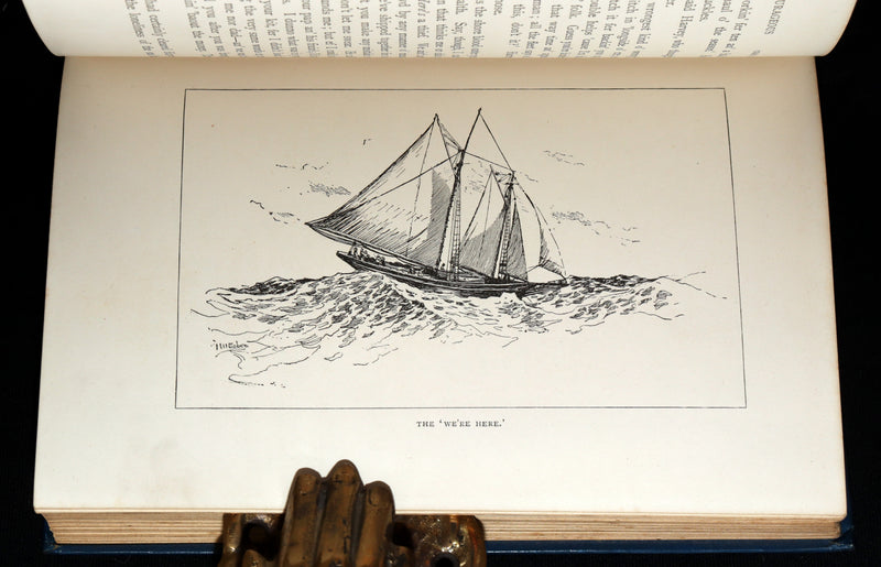 1897 Rare 1stED - Captains Courageous, Story of the Grand Banks by R. Kipling