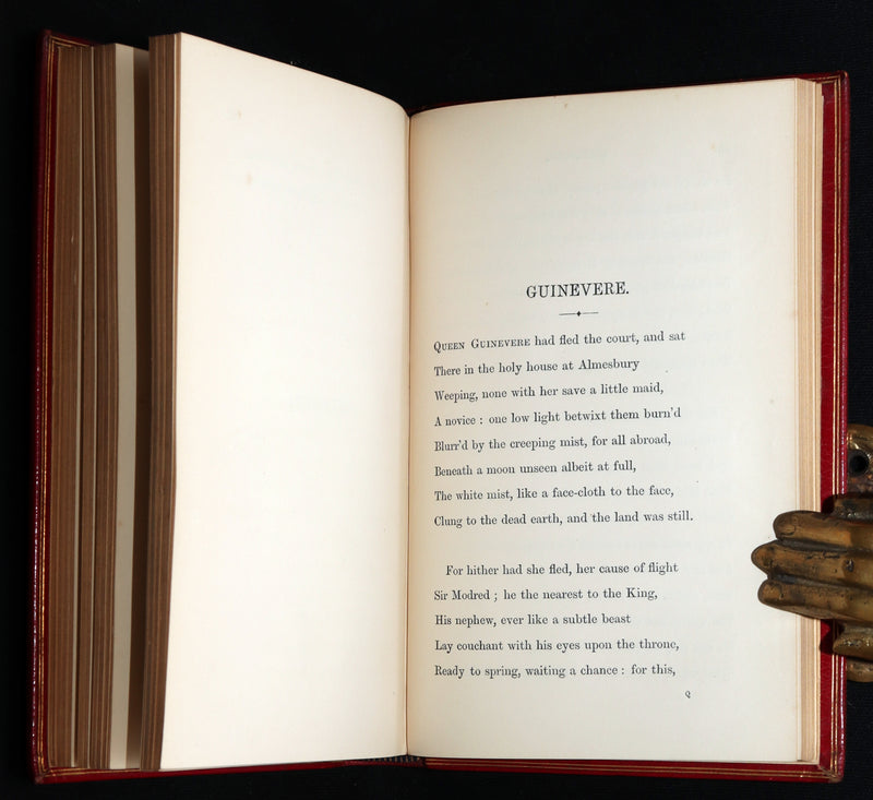 1859 Rare 1stED bound by Nutt - Idylls of the King Arthur by Alfred Tennyson