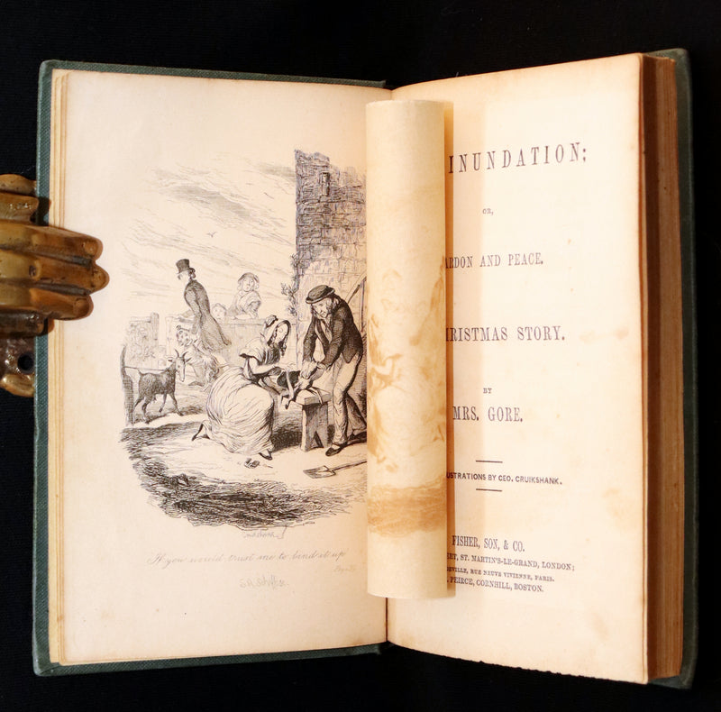 1847 Rare First Edition - The Inundation or, Pardon and Peace. A Christmas Story