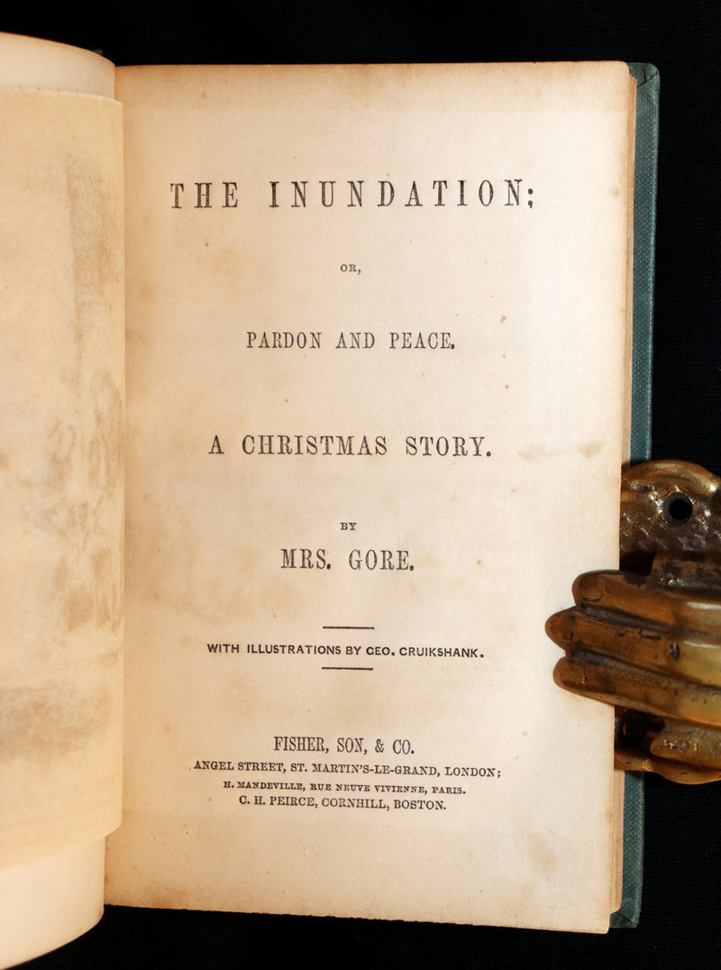 1847 Rare First Edition - The Inundation or, Pardon and Peace. A Christmas Story
