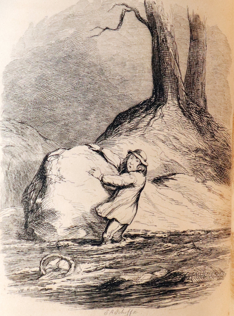 1847 Rare First Edition - The Inundation or, Pardon and Peace. A Christmas Story