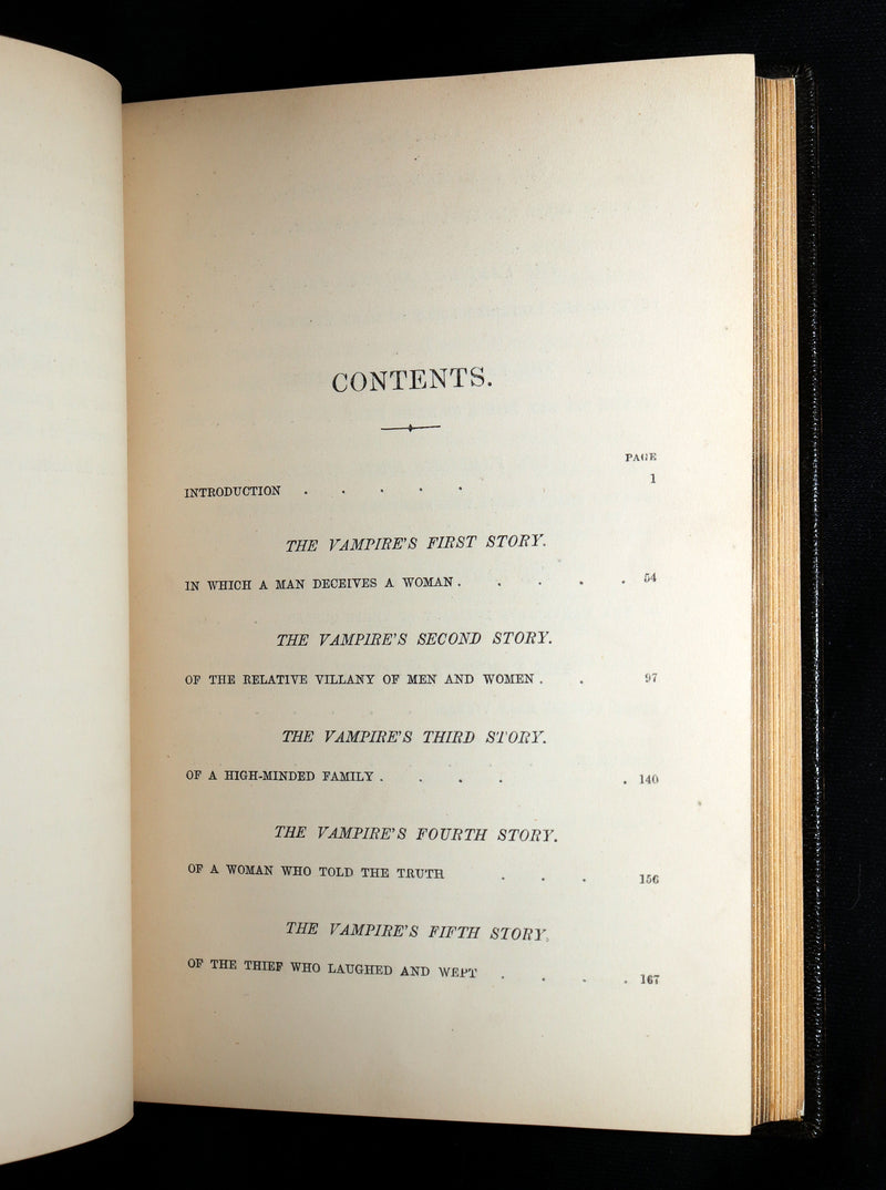1870 Rare First Edition - Vikram and the Vampire; or, Tales of Hindu Devilry