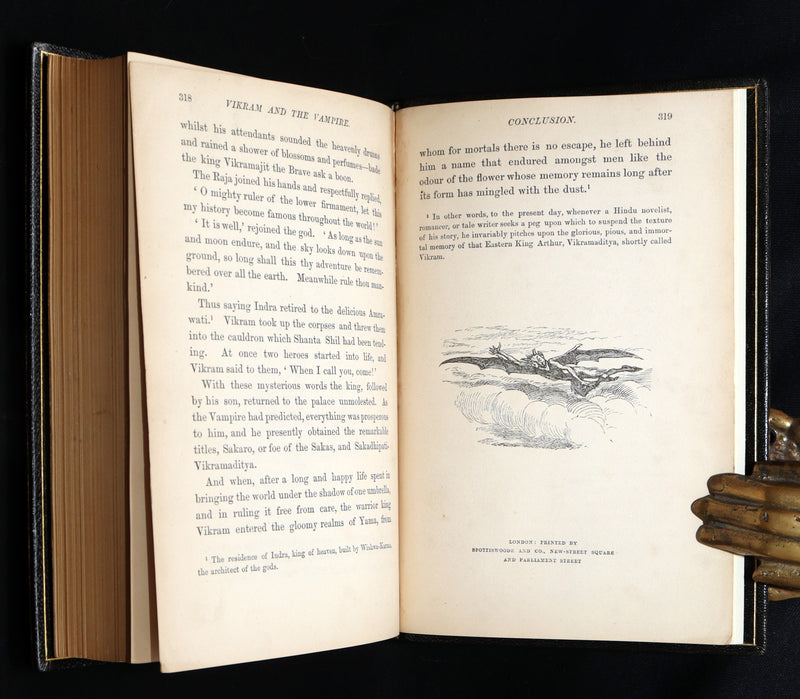 1870 Rare First Edition - Vikram and the Vampire; or, Tales of Hindu Devilry