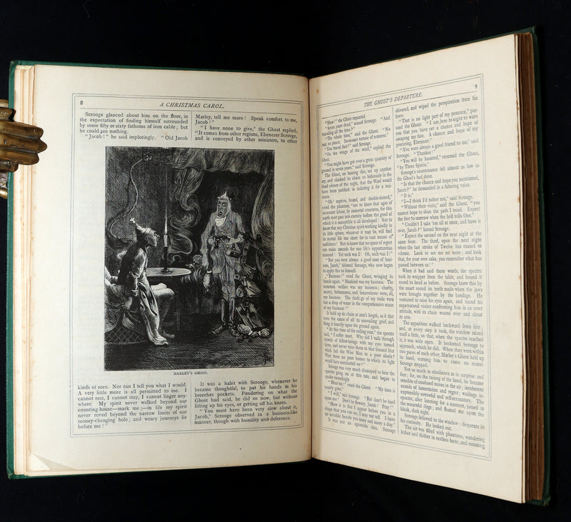 1876 Rare Book - Christmas Books (A Christmas Carol, etc.) by Charles Dickens