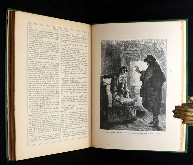 1876 Rare Book - Christmas Books (A Christmas Carol, etc.) by Charles Dickens