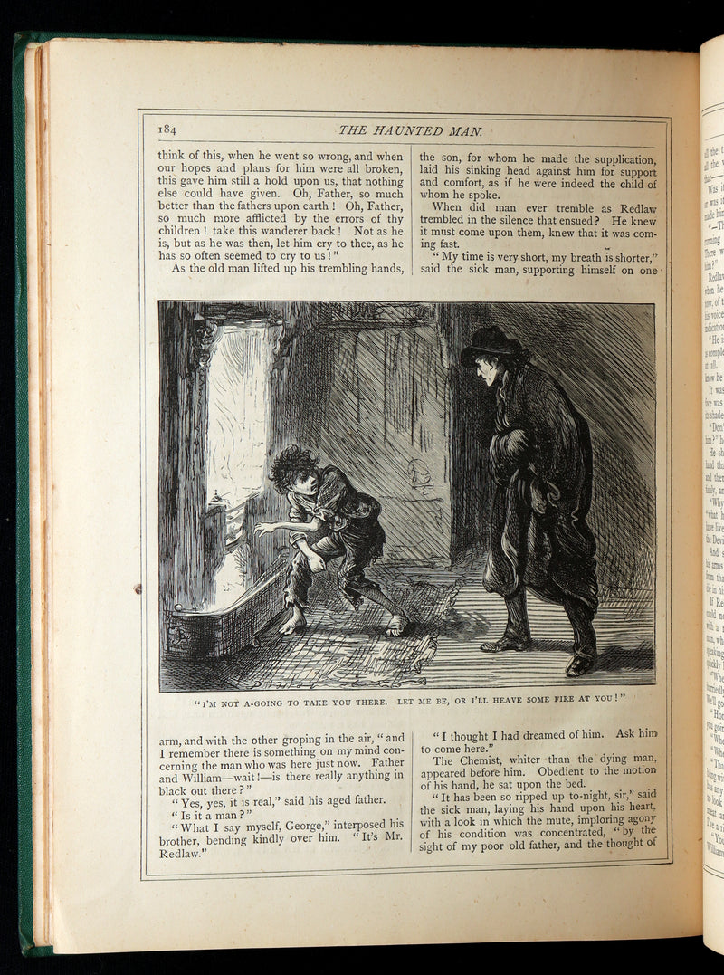 1876 Rare Book - Christmas Books (A Christmas Carol, etc.) by Charles Dickens