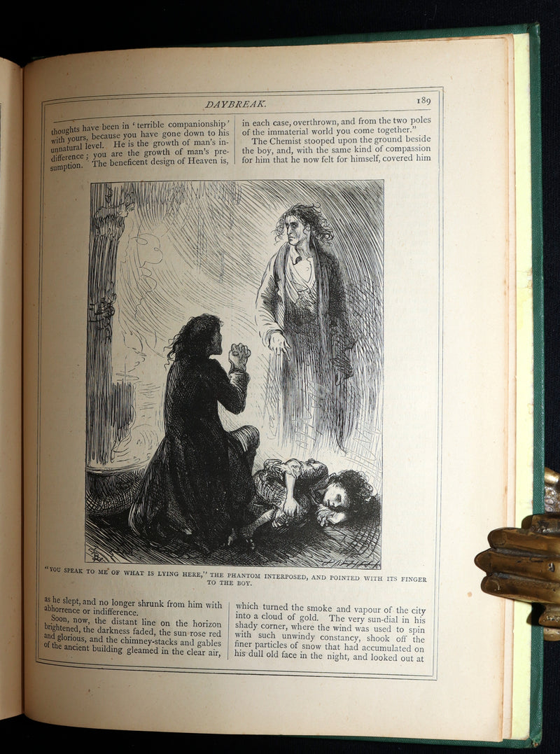 1876 Rare Book - Christmas Books (A Christmas Carol, etc.) by Charles Dickens