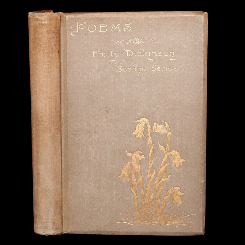1893 Rare Book - Poems. Second Series. By Emily Dickinson