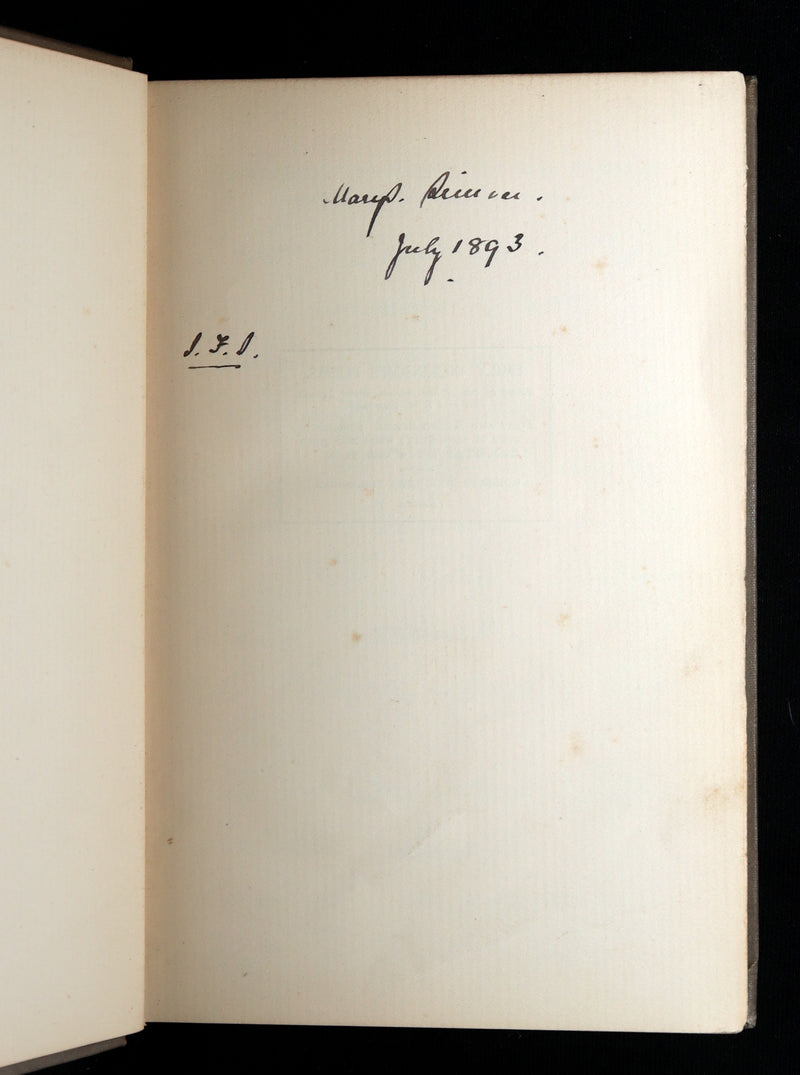 1893 Rare Book - Poems. Second Series. By Emily Dickinson