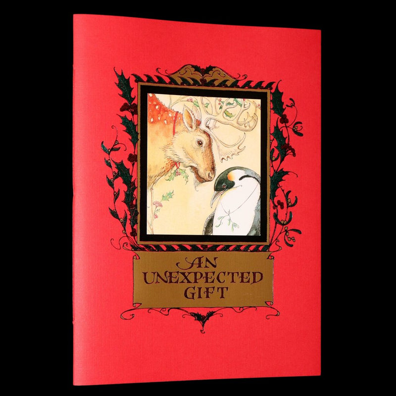 2013 Rare 1stED - An Unexpected Gift, A Christmas Tale by Charles van Sandwyk