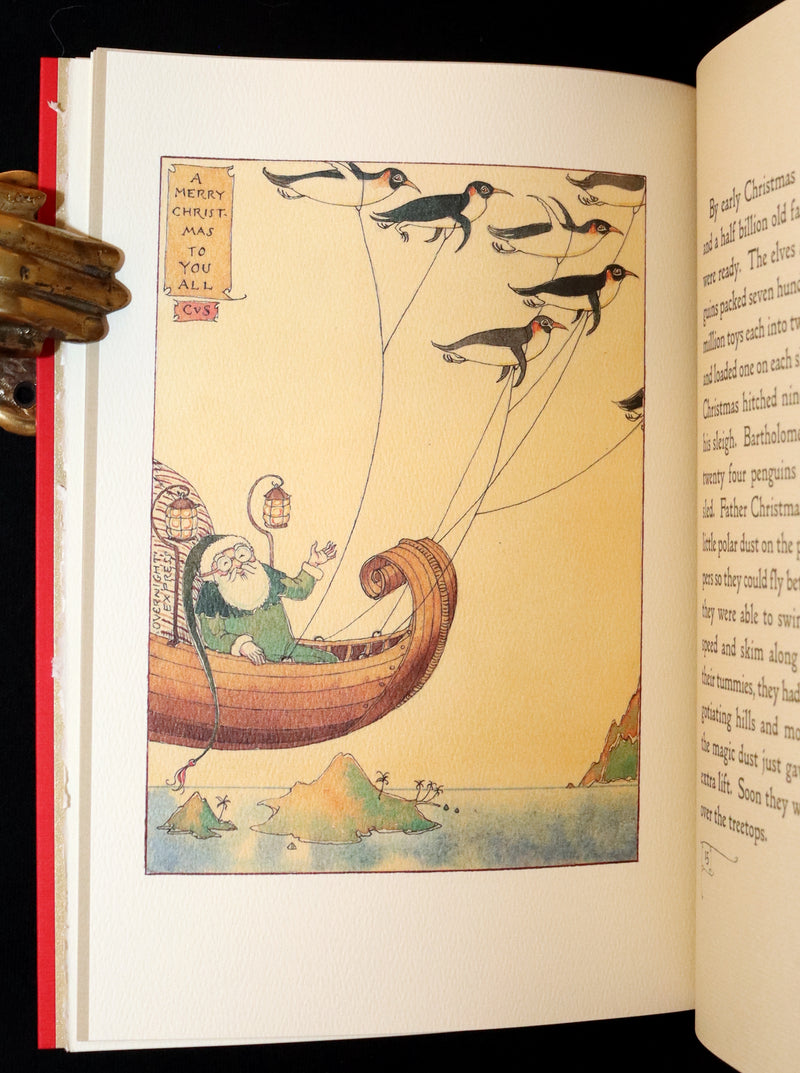 2013 Rare 1stED - An Unexpected Gift, A Christmas Tale by Charles van Sandwyk