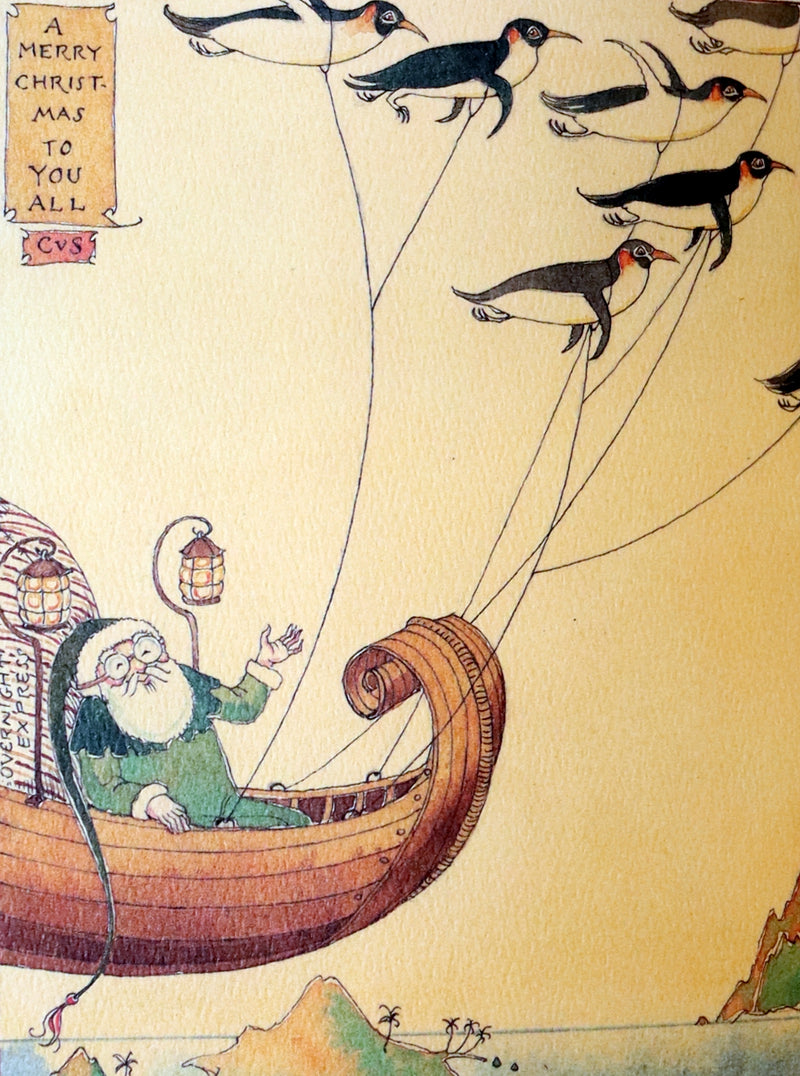 2013 Rare 1stED - An Unexpected Gift, A Christmas Tale by Charles van Sandwyk