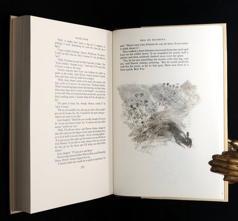 1976 Rare First Illustrated Edition - Watership Down Signed by John Lawrence