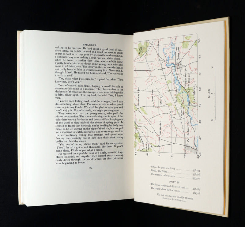 1976 Rare First Illustrated Edition - Watership Down Signed by John Lawrence