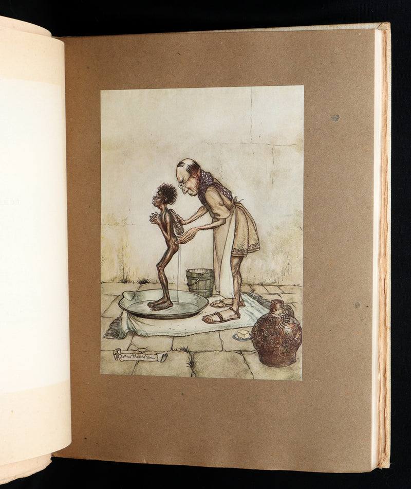 1912 Rare First Signed Edition #1004 - Æsop Fables Illustrated by Arthur Rackham