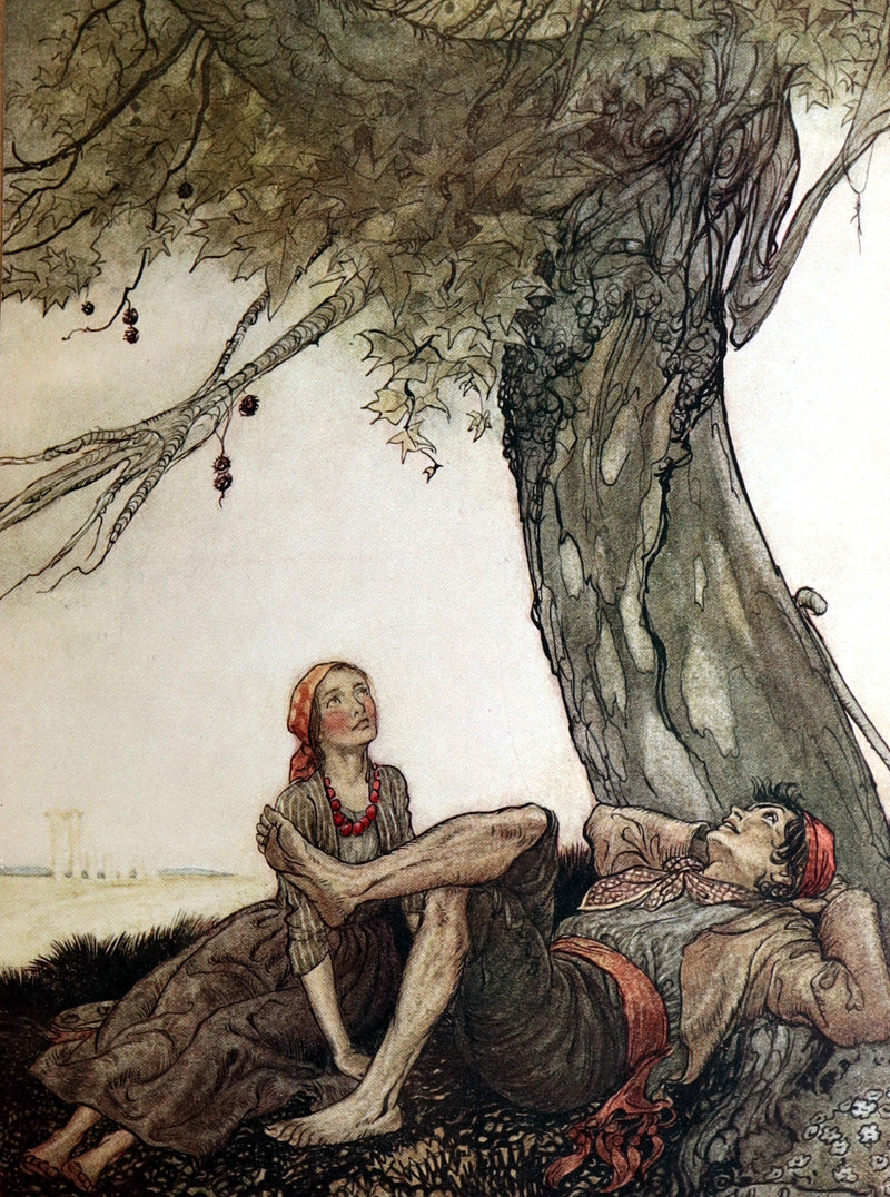 1912 Rare First Signed Edition #1004 - Æsop Fables Illustrated by Arthur Rackham