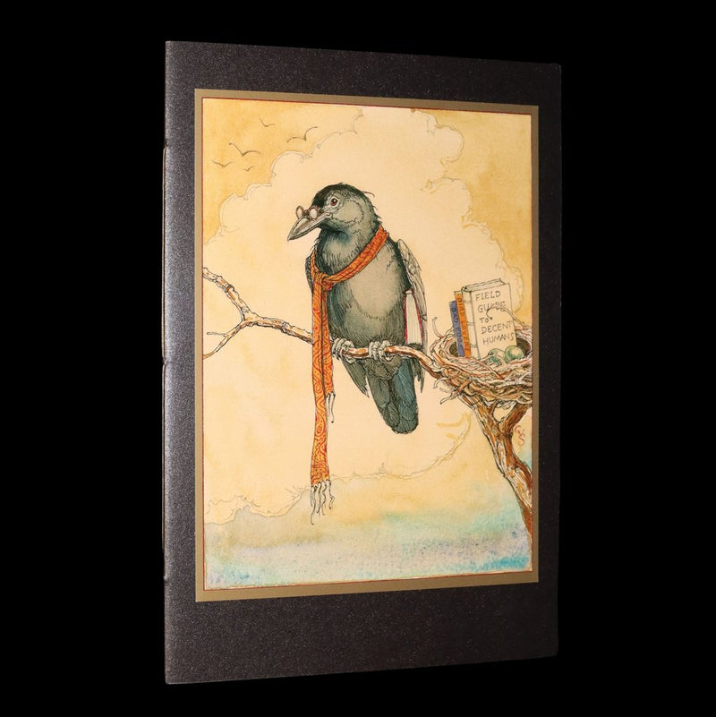 2018 Scarce Triptych - Splendid Crow Field Guide to Decent Humans by van Sandwyk