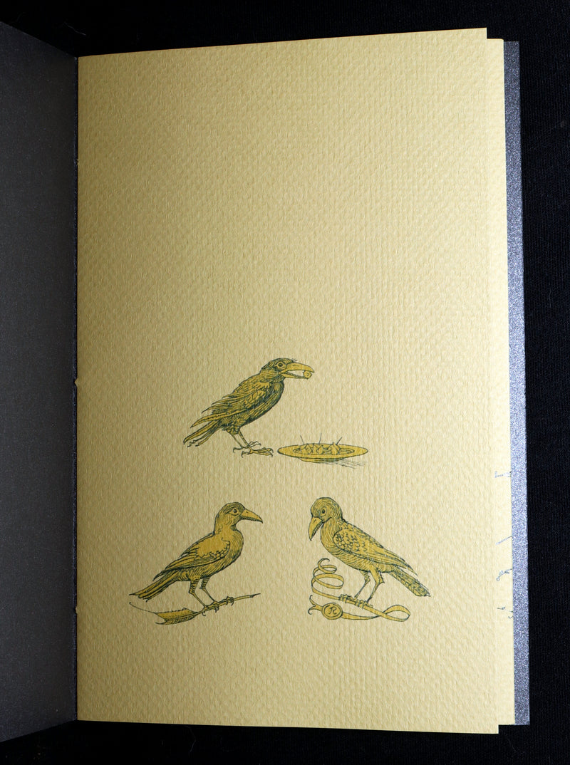 2018 Scarce Triptych - Splendid Crow Field Guide to Decent Humans by van Sandwyk