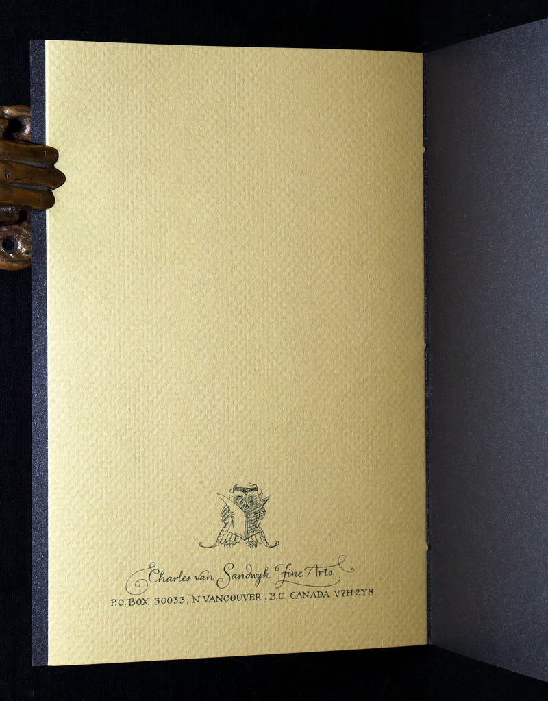 2018 Scarce Triptych - Splendid Crow Field Guide to Decent Humans by van Sandwyk