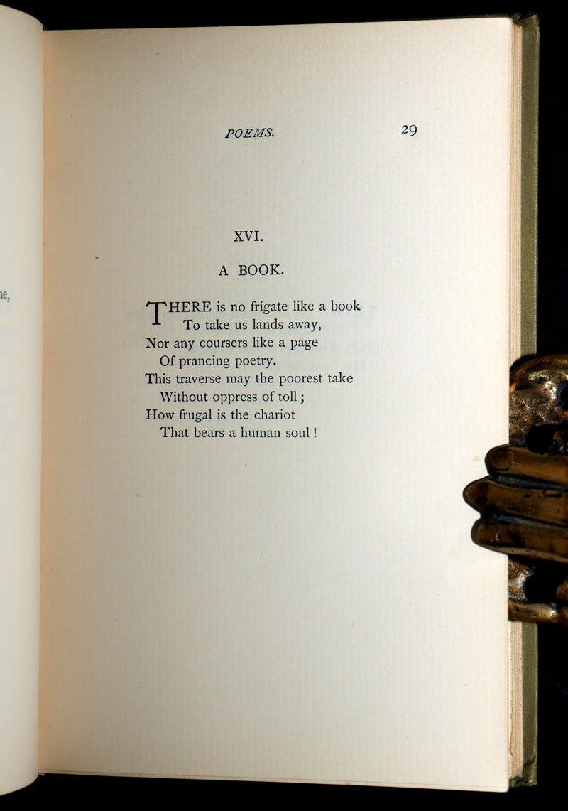1896 Rare Second Edition - Poems. Third Series, by Emily Dickinson