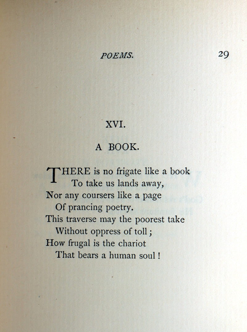 1896 Rare Second Edition - Poems. Third Series, by Emily Dickinson