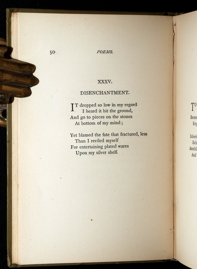 1896 Rare Second Edition - Poems. Third Series, by Emily Dickinson