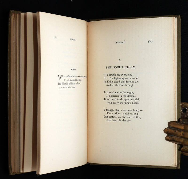 1896 Rare Second Edition - Poems. Third Series, by Emily Dickinson