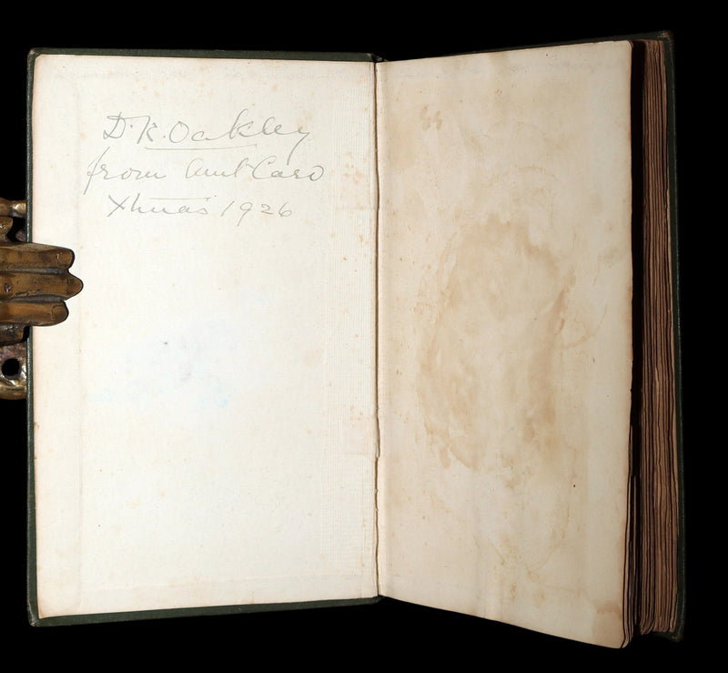 1898 First Edition, Unique Hand-Illuminated - Flower Favourites by Lizzie Deas