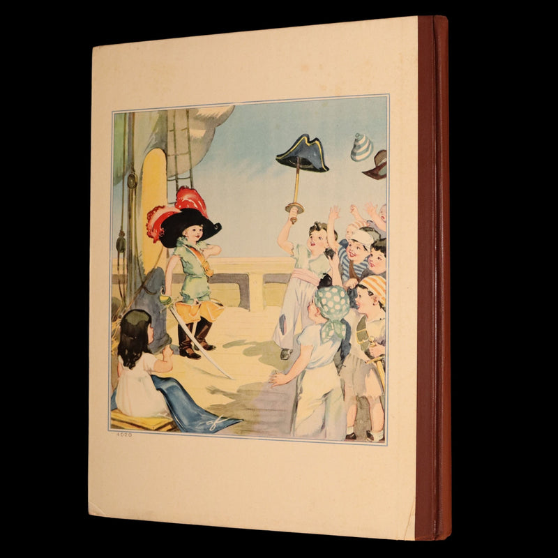 1931 Rare First Illustrated Edition by Roy Best -Picture Story Book of Peter Pan
