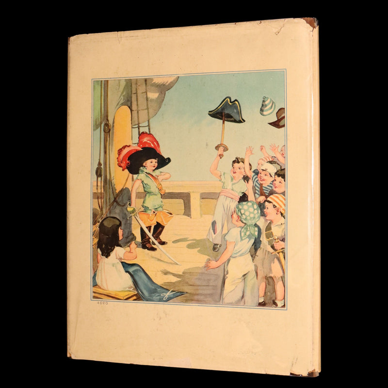 1931 Rare First Illustrated Edition by Roy Best -Picture Story Book of Peter Pan