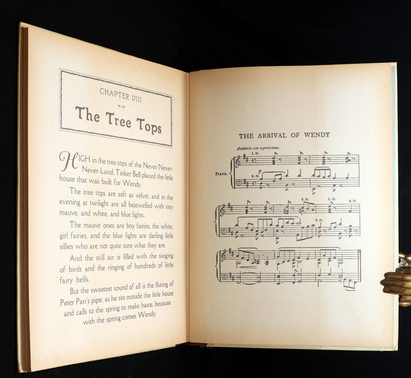 1931 Rare First Illustrated Edition by Roy Best -Picture Story Book of Peter Pan