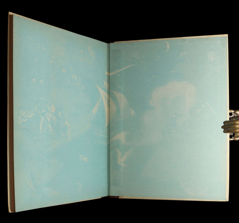 1931 Rare First Illustrated Edition by Roy Best -Picture Story Book of Peter Pan