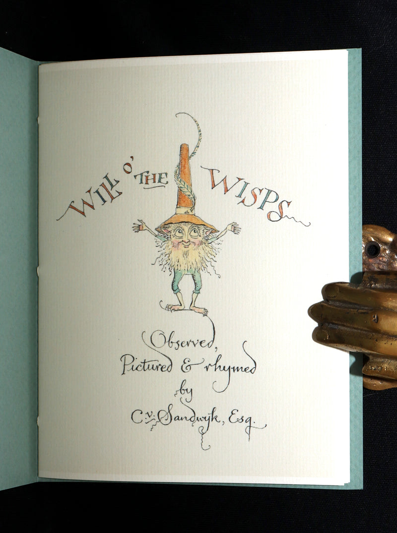 2023 Rare First Edition - Will O' The Wisps, Pictured by Charles van Sandwyk