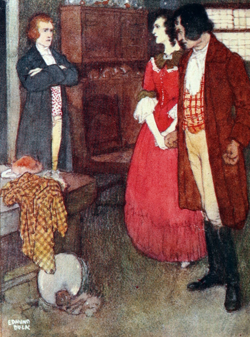 1922 Rare Book - Emily Bronte's Wuthering Heights illustrated by Edmund Dulac