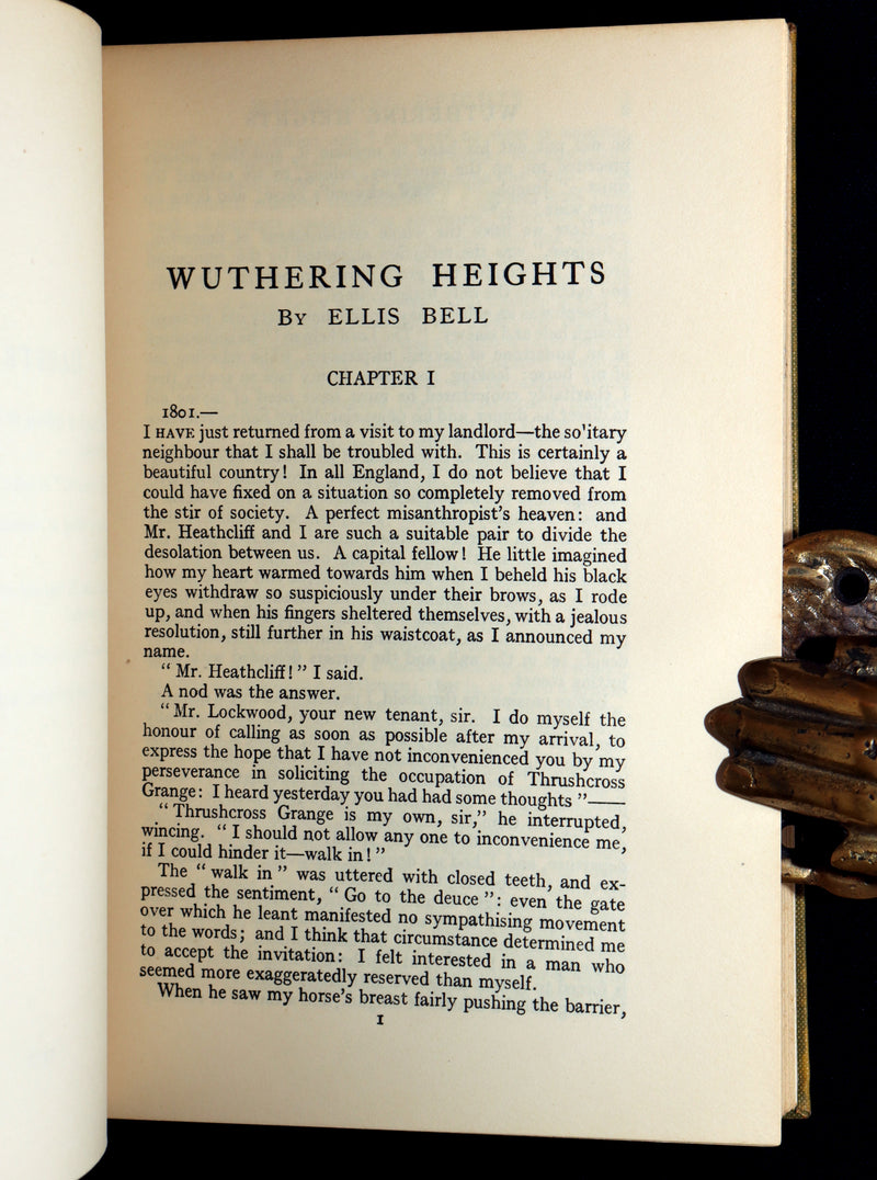 1922 Rare Book - Emily Bronte's Wuthering Heights illustrated by Edmund Dulac