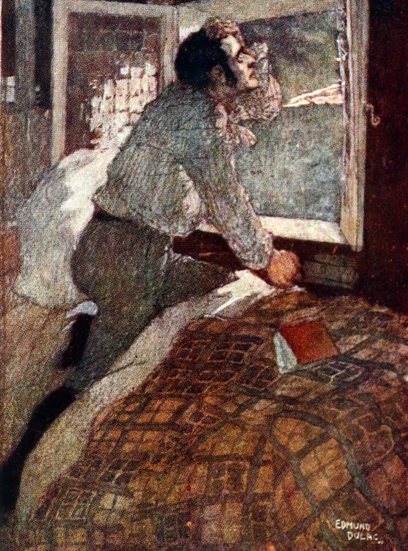 1922 Rare Book - Emily Bronte's Wuthering Heights illustrated by Edmund Dulac