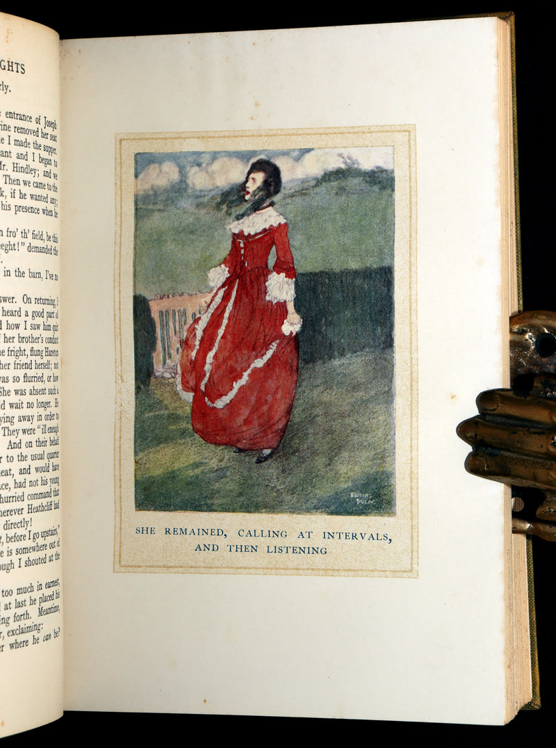 1922 Rare Book - Emily Bronte's Wuthering Heights illustrated by Edmund Dulac