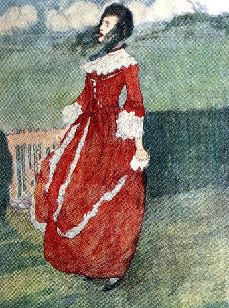 1922 Rare Book - Emily Bronte's Wuthering Heights illustrated by Edmund Dulac