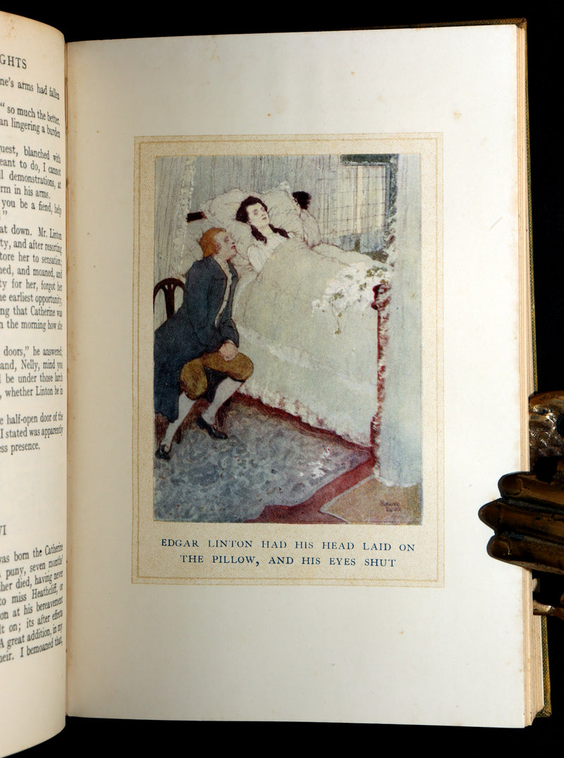 1922 Rare Book - Emily Bronte's Wuthering Heights illustrated by Edmund Dulac