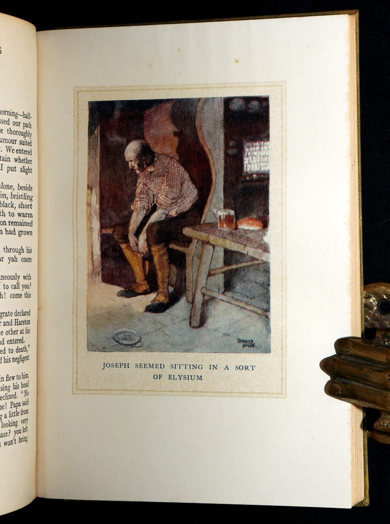1922 Rare Book - Emily Bronte's Wuthering Heights illustrated by Edmund Dulac