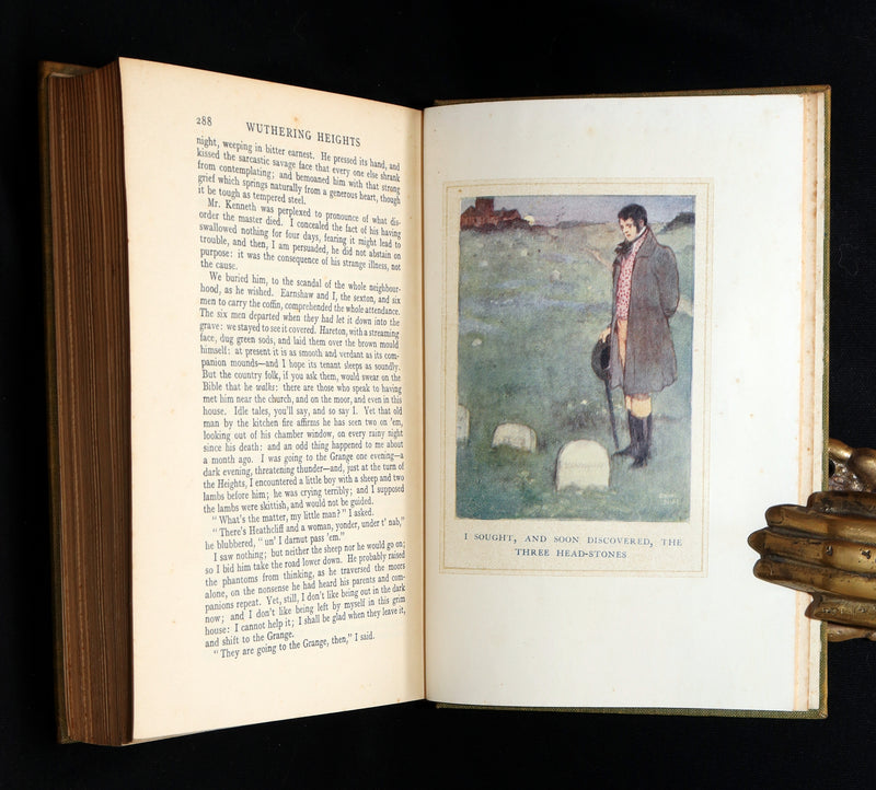 1922 Rare Book - Emily Bronte's Wuthering Heights illustrated by Edmund Dulac