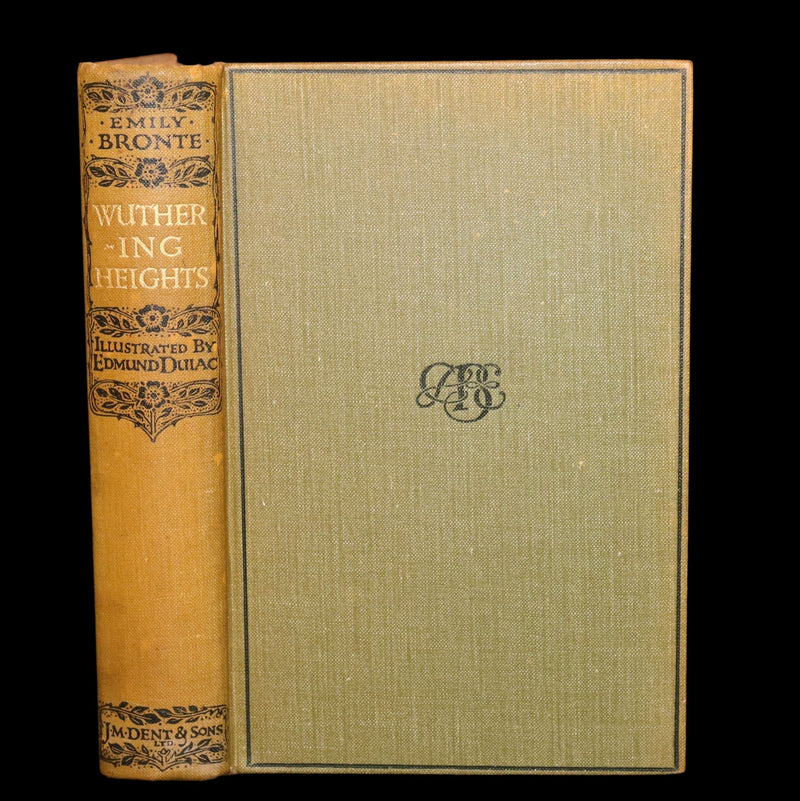 1922 Rare Book - Emily Bronte's Wuthering Heights illustrated by Edmund Dulac
