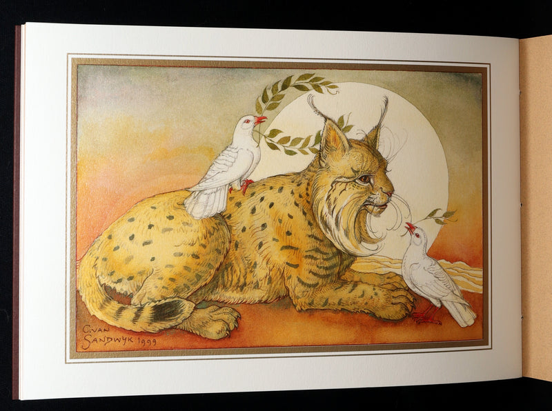 2021 Rare book - Animal Wisdom written and illustrated by Charles van Sandwyk