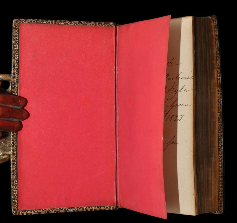 1822 Rare Book - Jerusalem Delivered; An Heroic Poem by Torquato Tasso