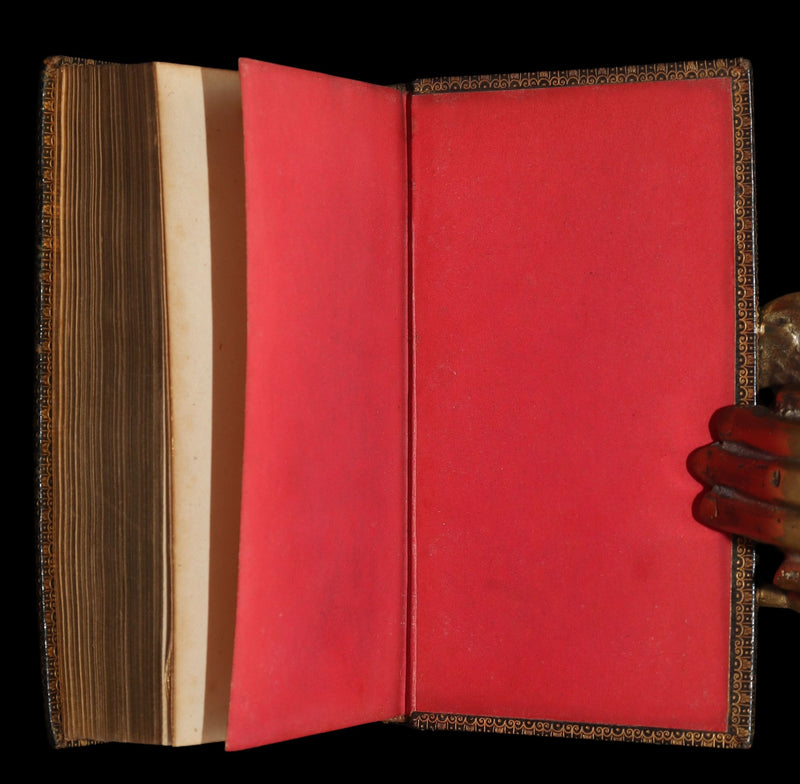 1822 Rare Book - Jerusalem Delivered; An Heroic Poem by Torquato Tasso