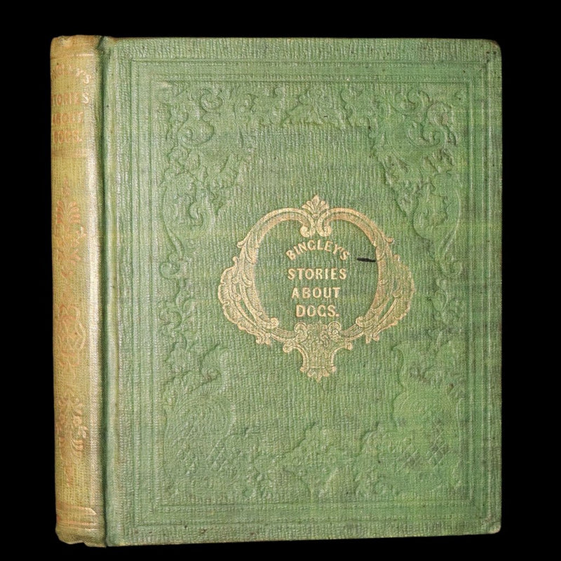 1850 Scarce Book - Stories About Dogs by Thomas Bingley and Thomas Landseer