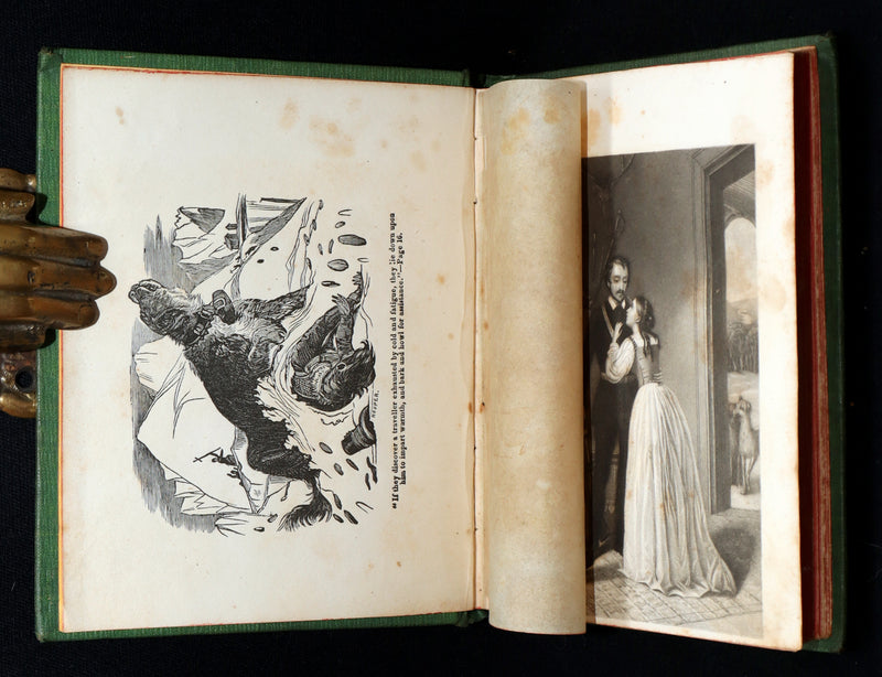 1850 Scarce Book - Stories About Dogs by Thomas Bingley and Thomas Landseer